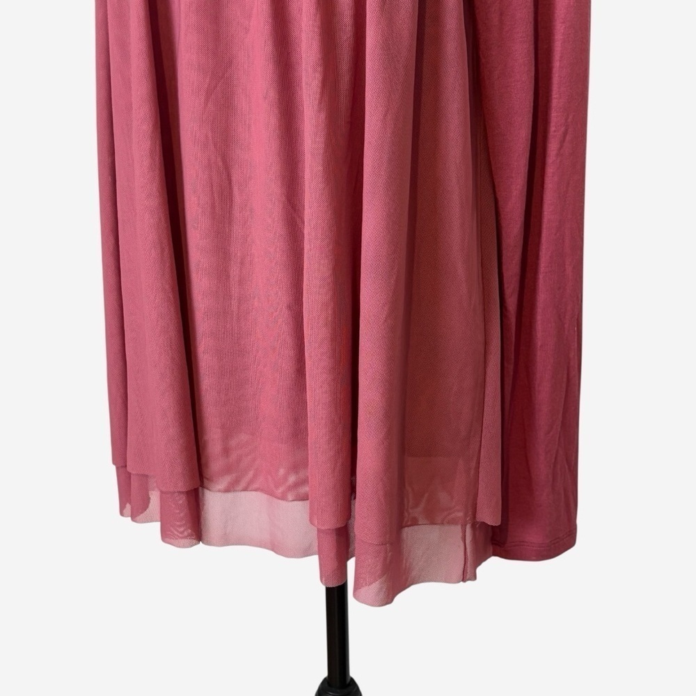 Matilda Jane Ruffle Layered Top Long Sleeve Mauve Pink Make Believe S - Picture 3 of 11